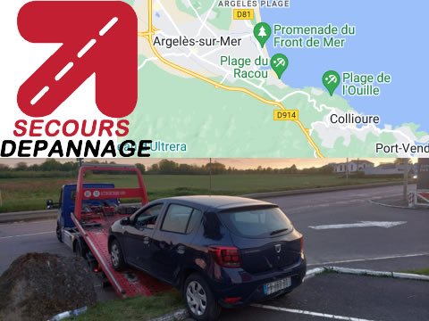 Dépannage auto camping-car à Collioure 24/7