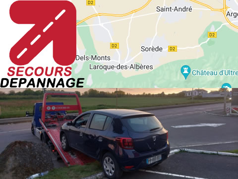 Dépannage auto à Sorède