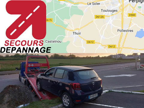 Dépannage voiture à Thuir